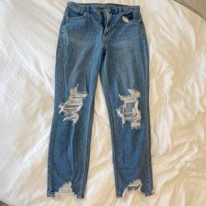 American Eagle, size 8, mom jeans